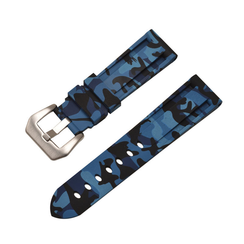 Rubber camo watch online strap